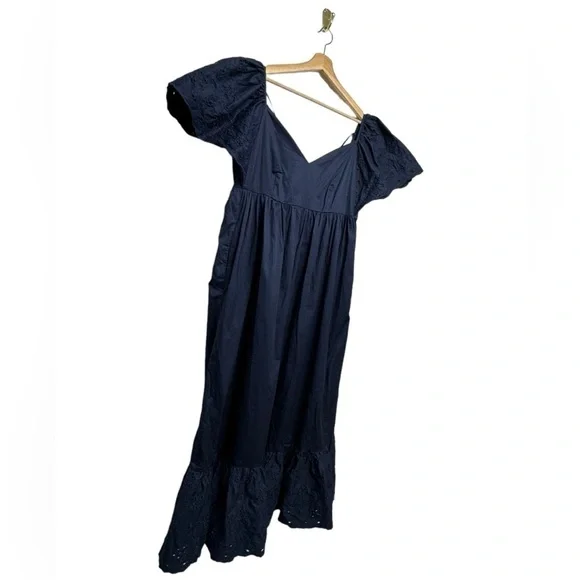 NWT EN SAISON Barnette Dress Navy 1X - Picture 8 of 11